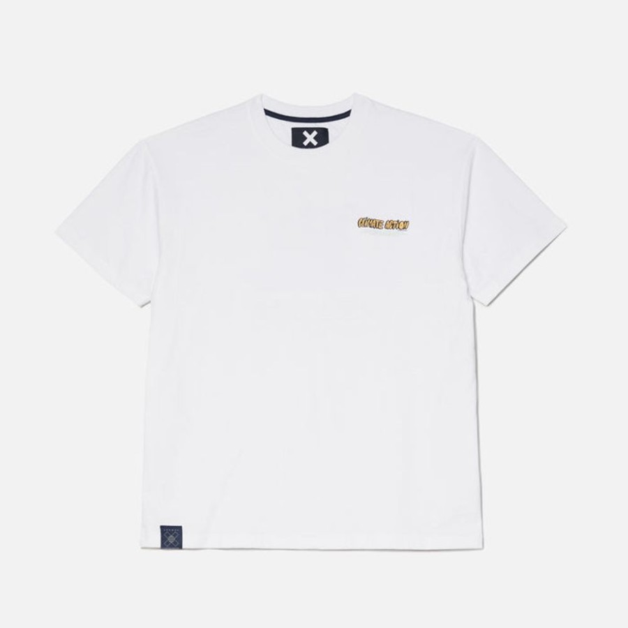 Camisetas | Blue Banana Brand White Climate Action Tee