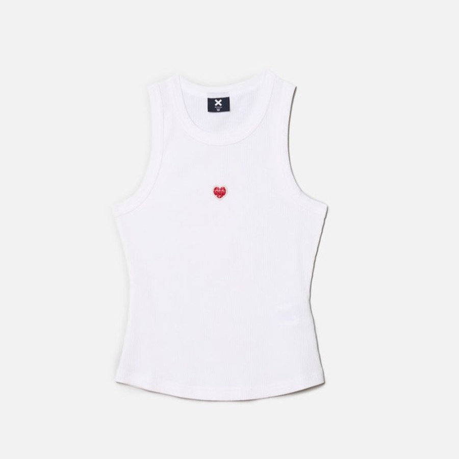 Ver Todo | Blue Banana Brand Top Tank Mujer Heart Blanco