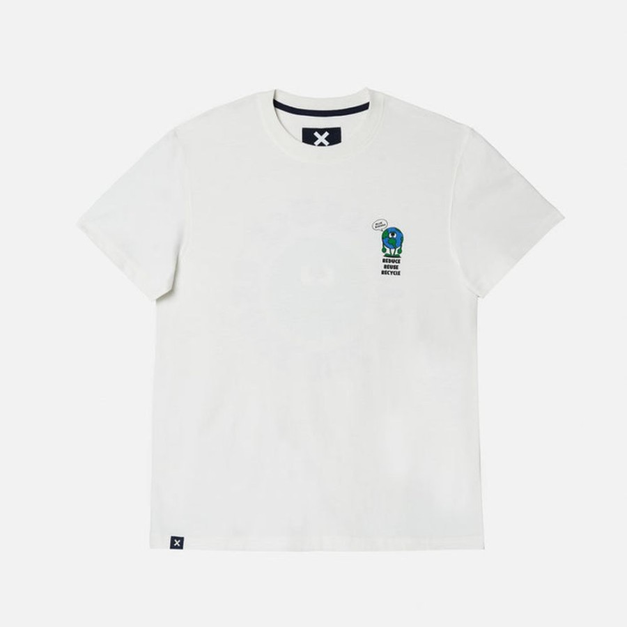 Ver Todo | Blue Banana Brand Camiseta Globe Blanco Roto