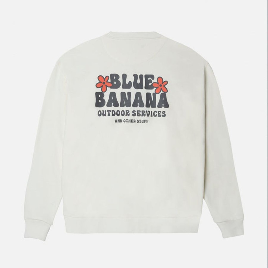 Ver Todo | Blue Banana Brand Sudadera Outdoor Blanco Roto