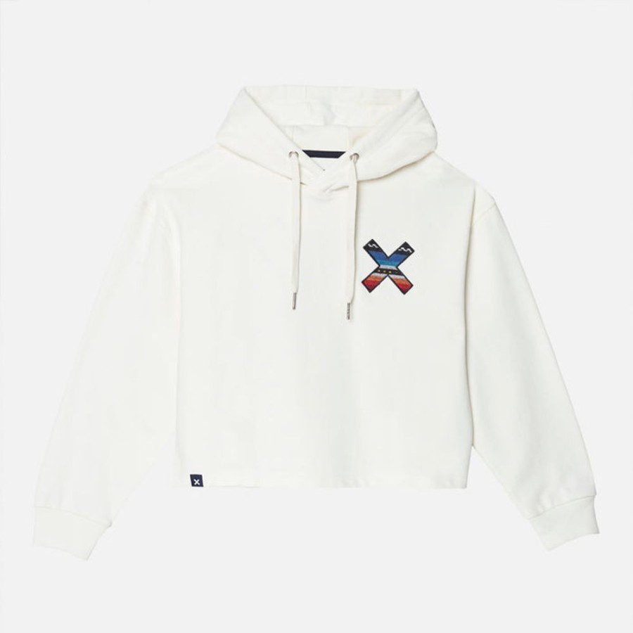 Ver Todo | Blue Banana Brand Hoodie Mujer Classic Blanco Roto