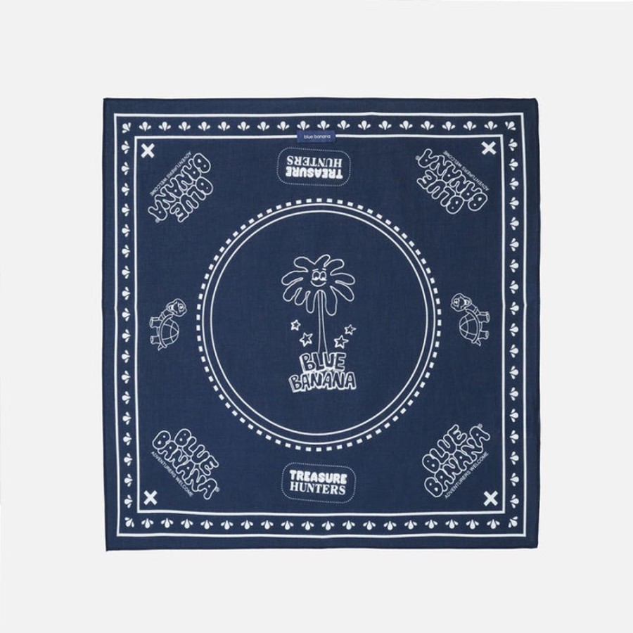 Ver Todo | Blue Banana Brand Bandana Treasure Azul Marino