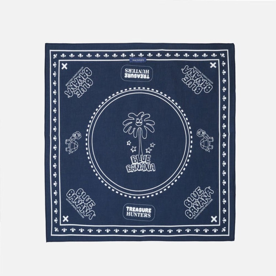 Ver Todo | Blue Banana Brand Bandana Treasure Azul Marino